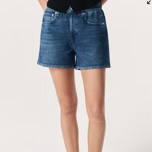 rag & bone Blue Jean Shorts